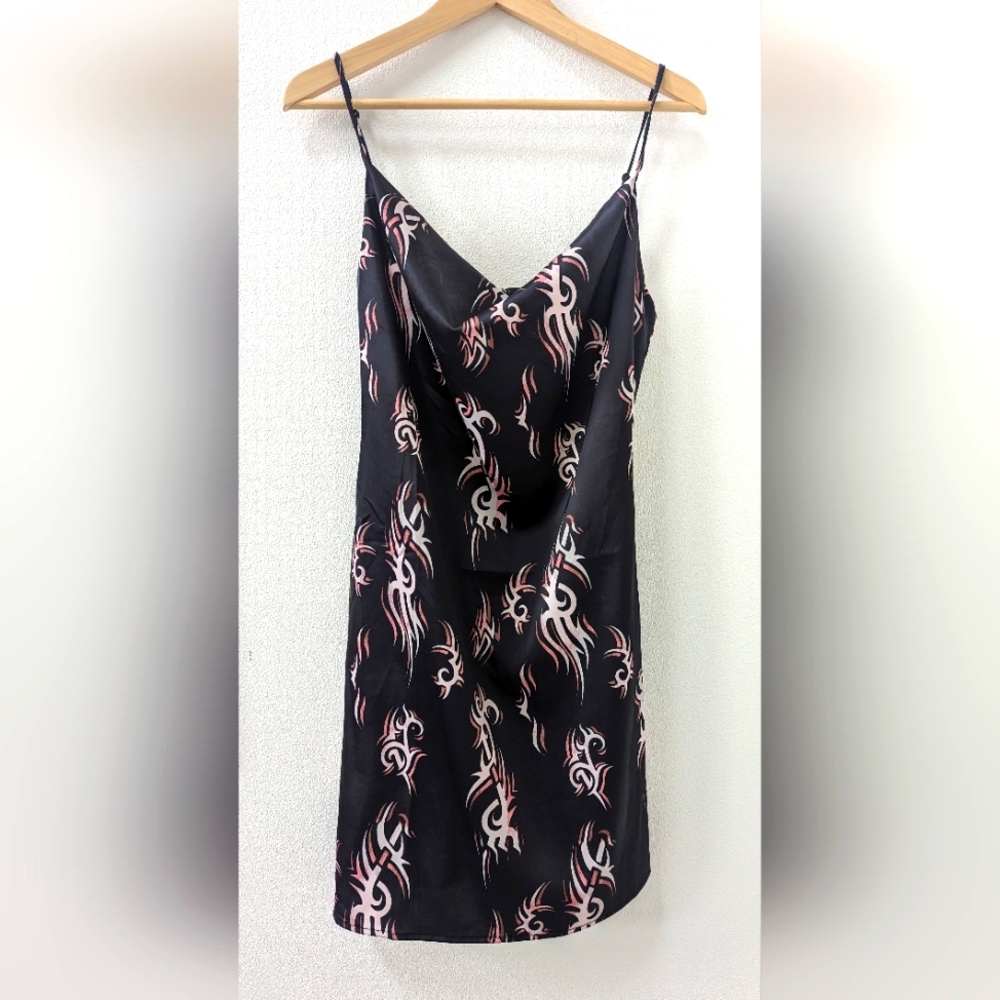 Urban outfitters Mallory cowl slip dress, large